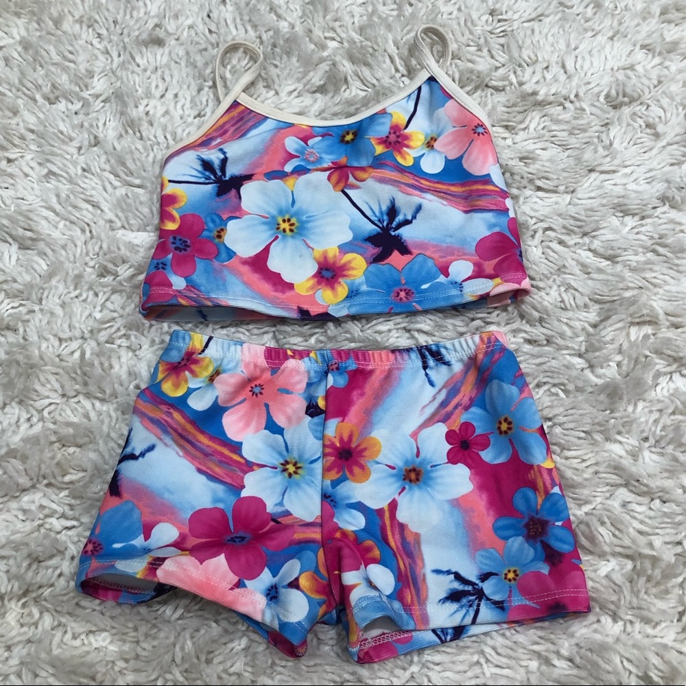 Kid girls swim suit